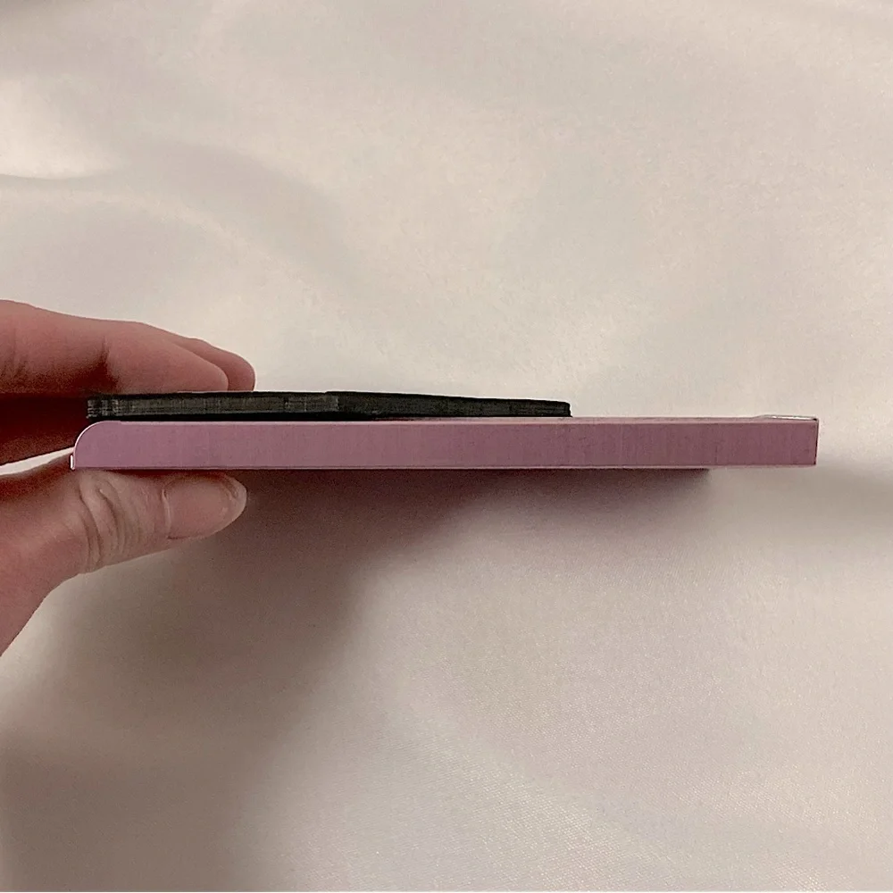 ⭐️ 2” x 4” Pink Metal Curlicue Easel Back Picture Frame